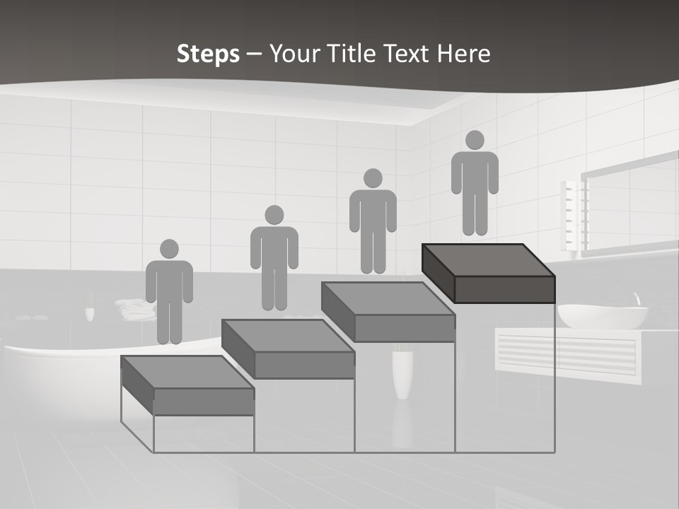Lamp Steel Floor PowerPoint Template
