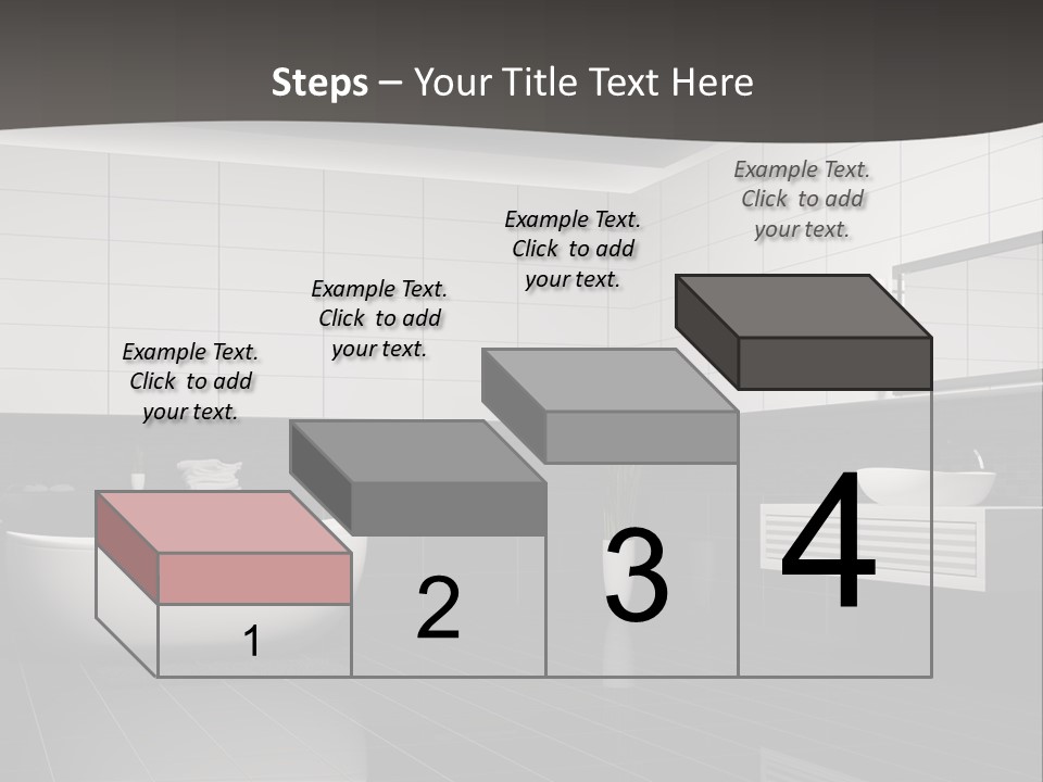 Lamp Steel Floor PowerPoint Template