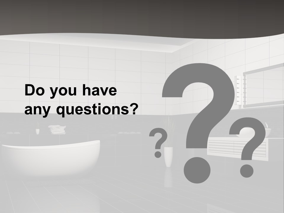 Lamp Steel Floor PowerPoint Template