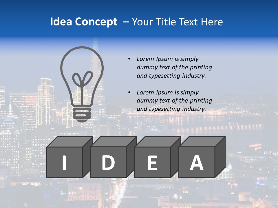 Architecture Bridge Francisco PowerPoint Template