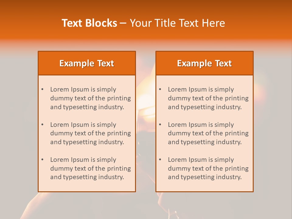 Two Glasses Of Wine Being Toasted By A Person PowerPoint Template