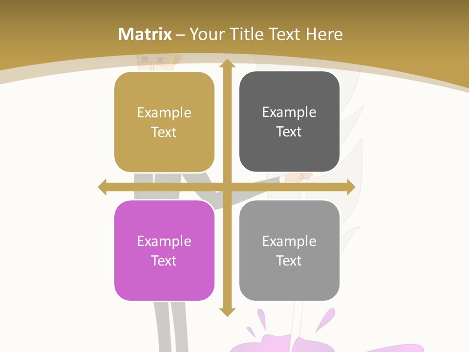 A Man In A Suit Holding A Feather Powerpoint Presentation PowerPoint Template