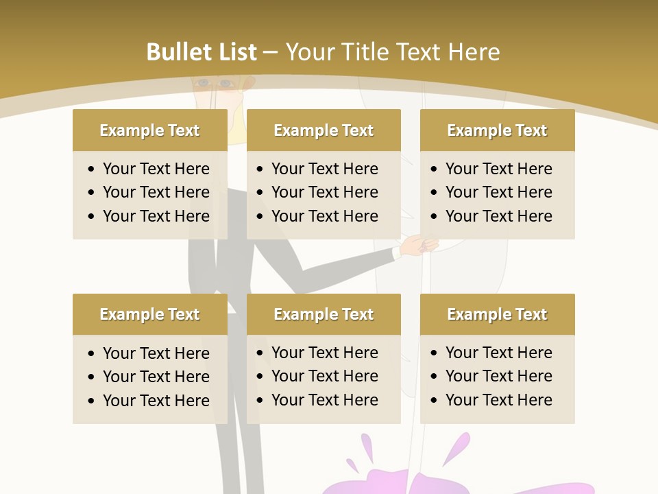 A Man In A Suit Holding A Feather Powerpoint Presentation PowerPoint Template