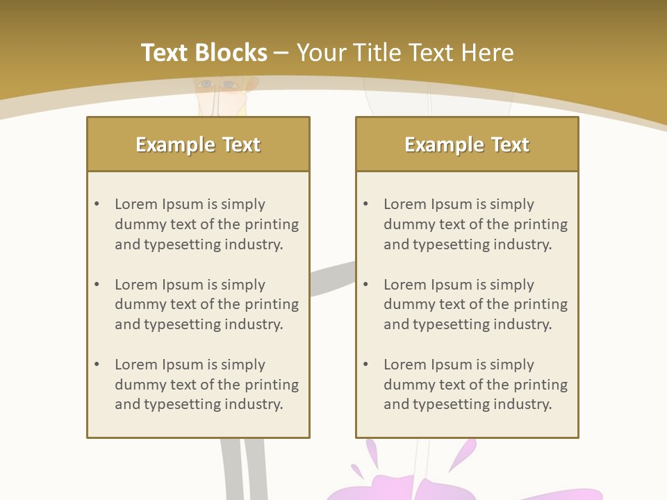 A Man In A Suit Holding A Feather Powerpoint Presentation PowerPoint Template