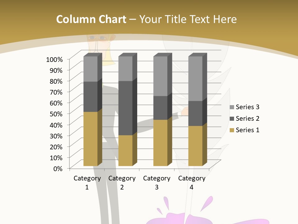 A Man In A Suit Holding A Feather Powerpoint Presentation PowerPoint Template