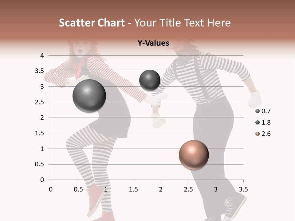 Pantomime Striped Surprised PowerPoint Template