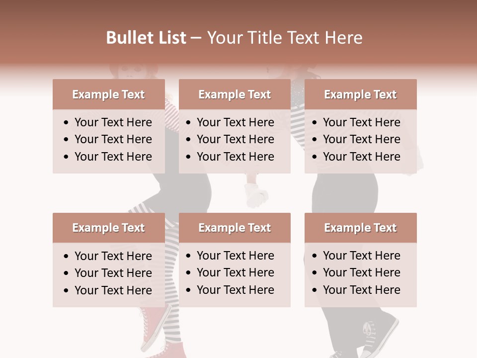 Pantomime Striped Surprised PowerPoint Template