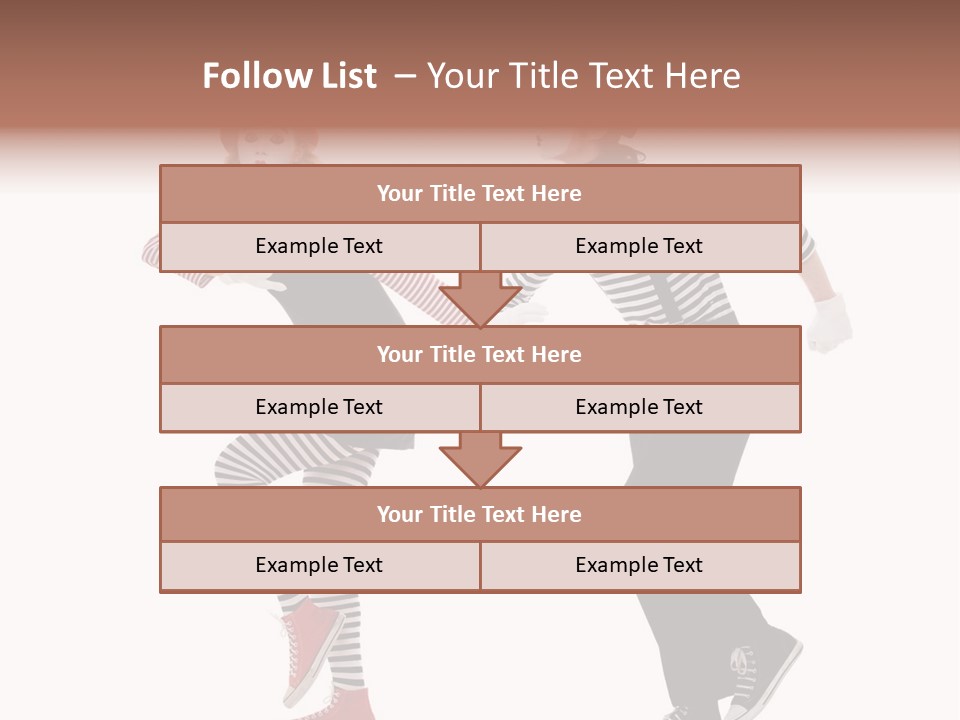 Pantomime Striped Surprised PowerPoint Template