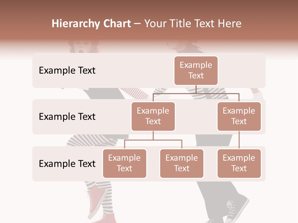 Pantomime Striped Surprised PowerPoint Template