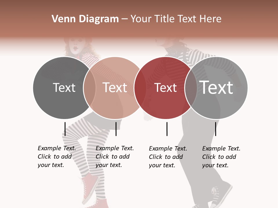 Pantomime Striped Surprised PowerPoint Template