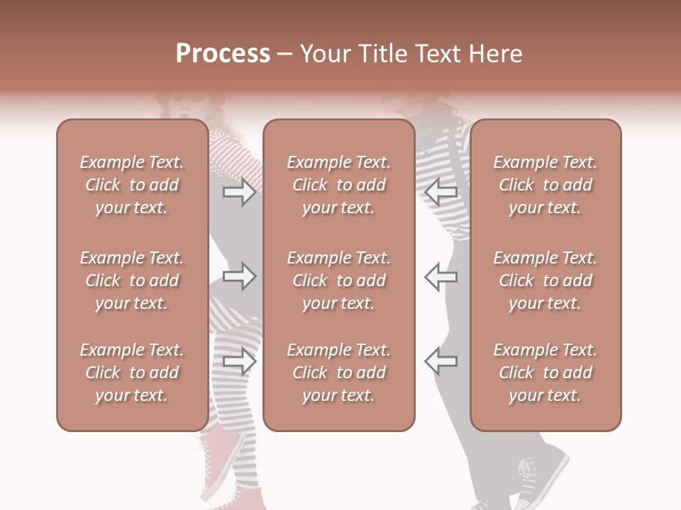 Pantomime Striped Surprised PowerPoint Template