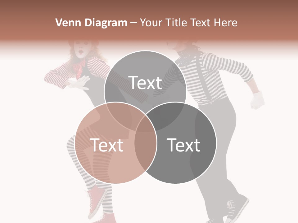 Pantomime Striped Surprised PowerPoint Template