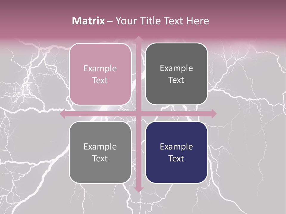 Concept Blur Graphic PowerPoint Template