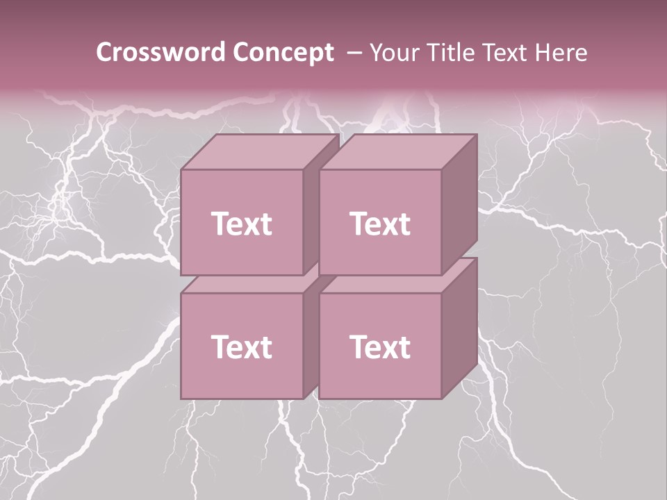Concept Blur Graphic PowerPoint Template