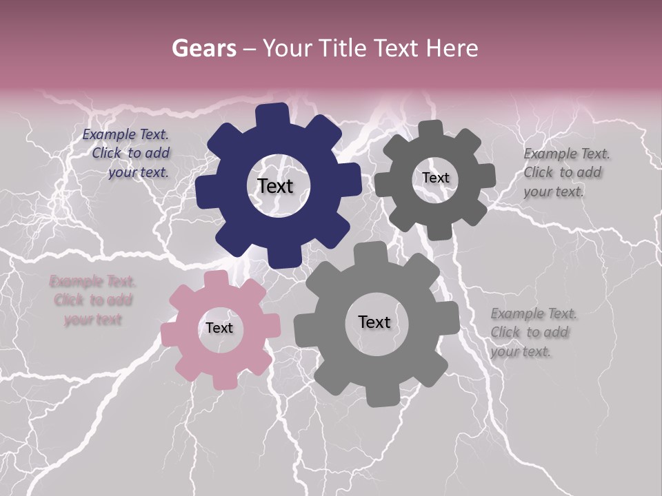 Concept Blur Graphic PowerPoint Template