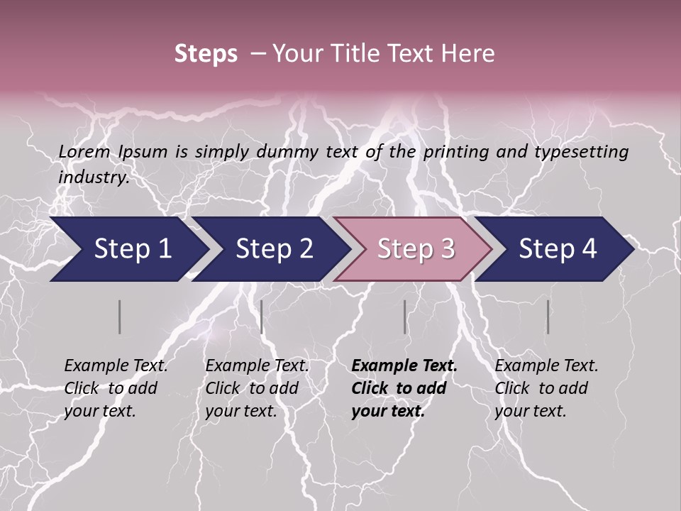 Concept Blur Graphic PowerPoint Template