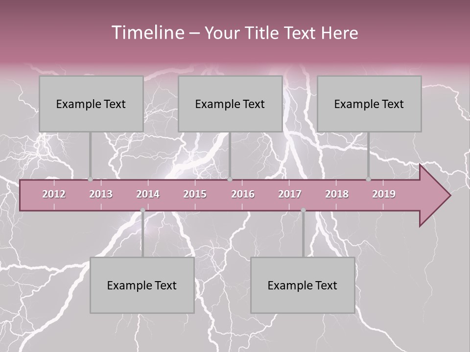 Concept Blur Graphic PowerPoint Template
