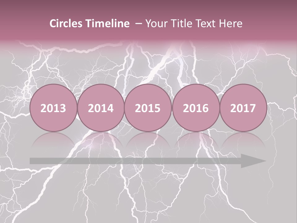 Concept Blur Graphic PowerPoint Template