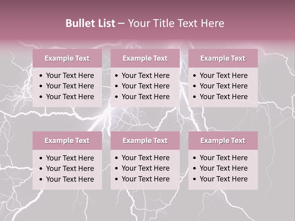 Concept Blur Graphic PowerPoint Template