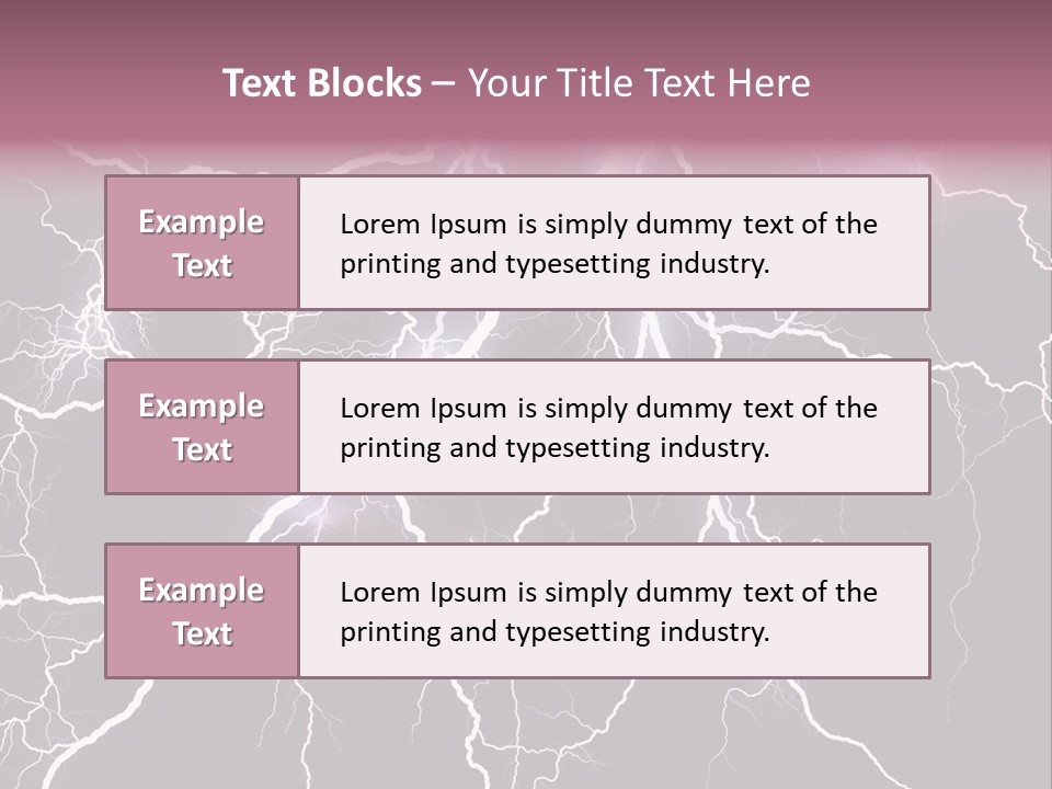 Concept Blur Graphic PowerPoint Template