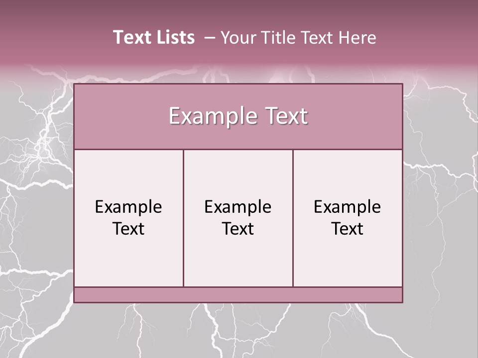 Concept Blur Graphic PowerPoint Template