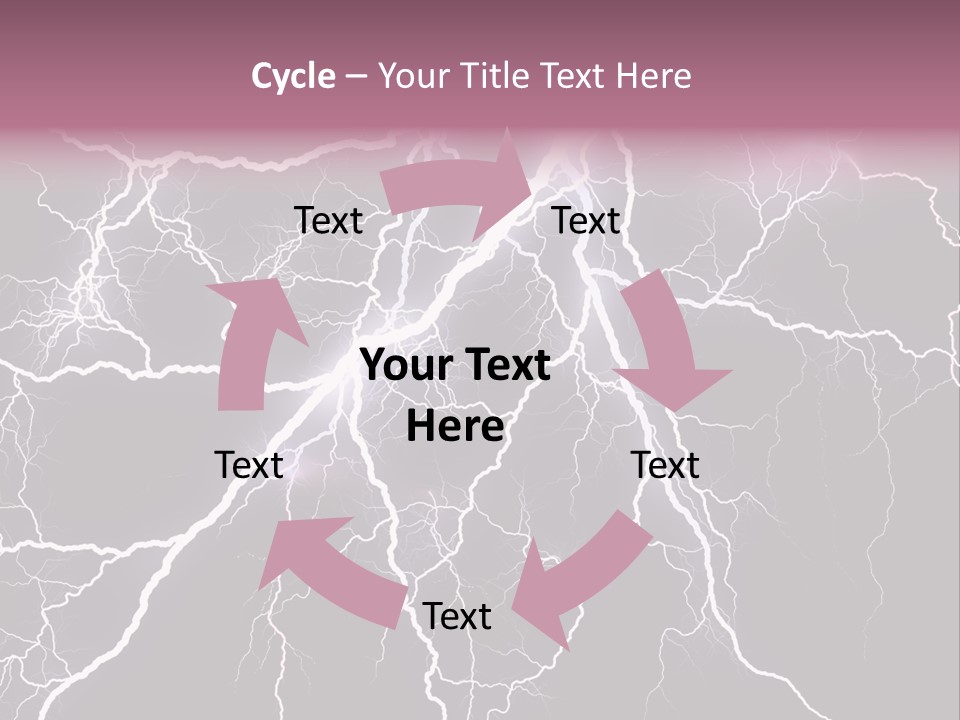 Concept Blur Graphic PowerPoint Template