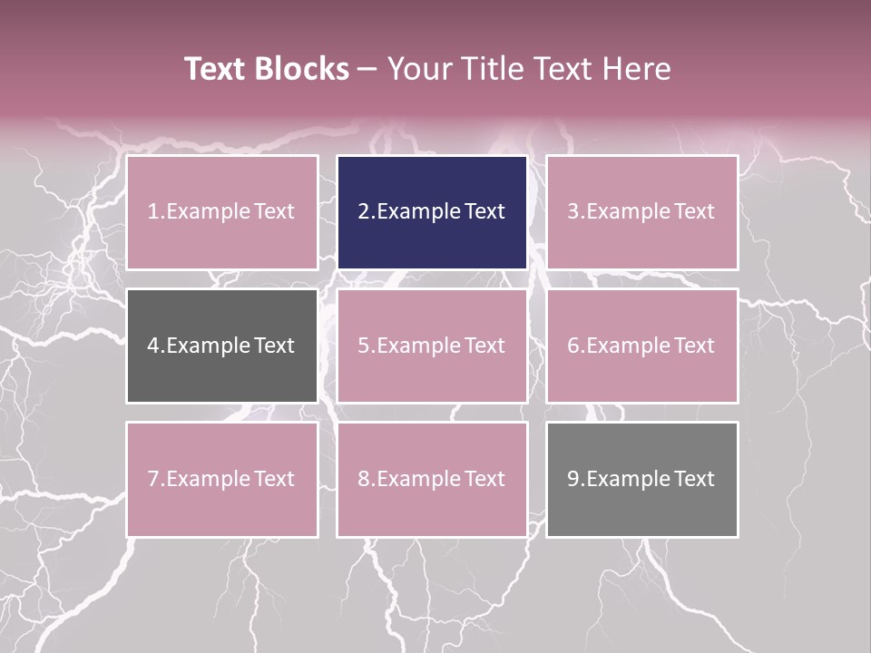 Concept Blur Graphic PowerPoint Template