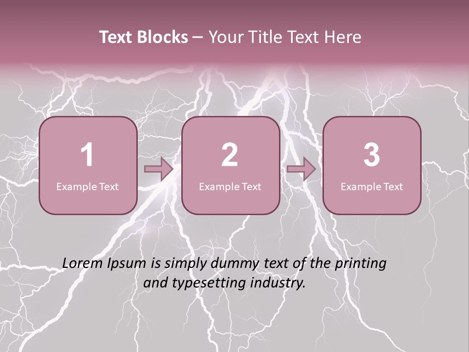 Concept Blur Graphic PowerPoint Template
