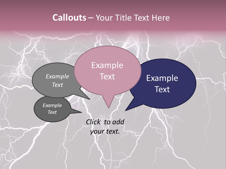 Concept Blur Graphic PowerPoint Template