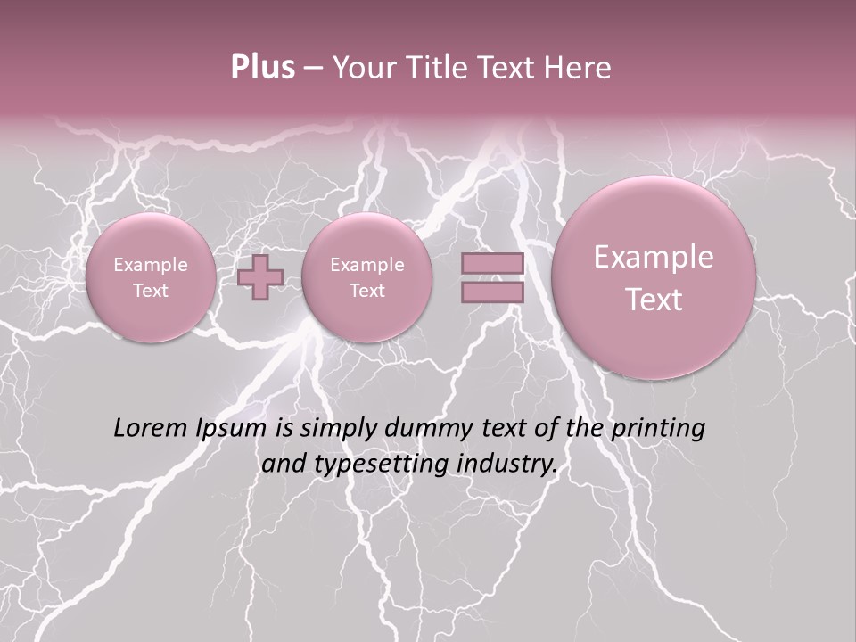 Concept Blur Graphic PowerPoint Template