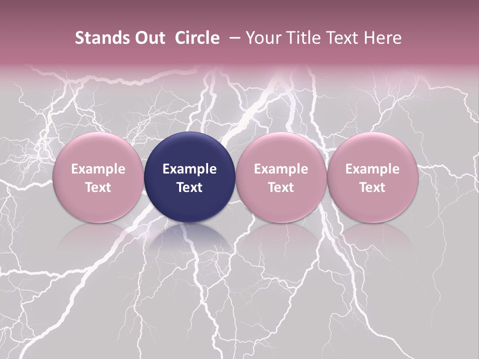 Concept Blur Graphic PowerPoint Template