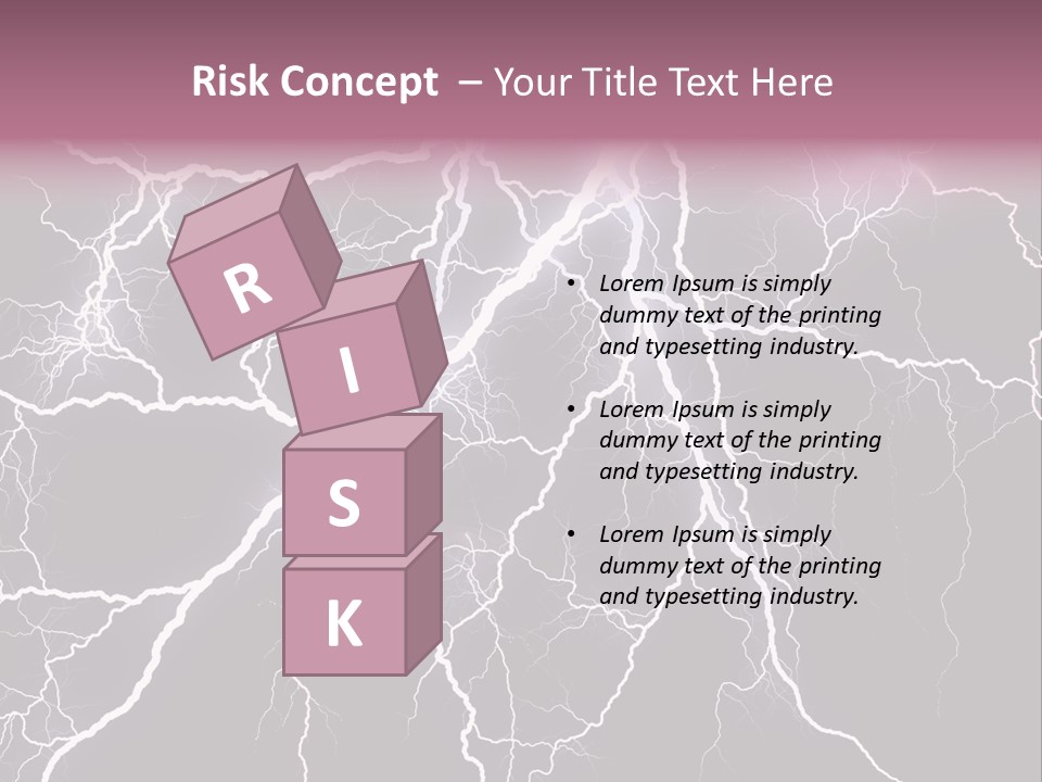 Concept Blur Graphic PowerPoint Template