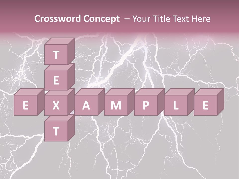 Concept Blur Graphic PowerPoint Template