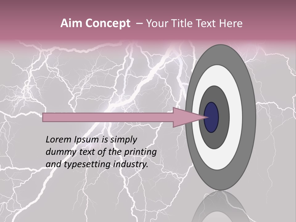Concept Blur Graphic PowerPoint Template