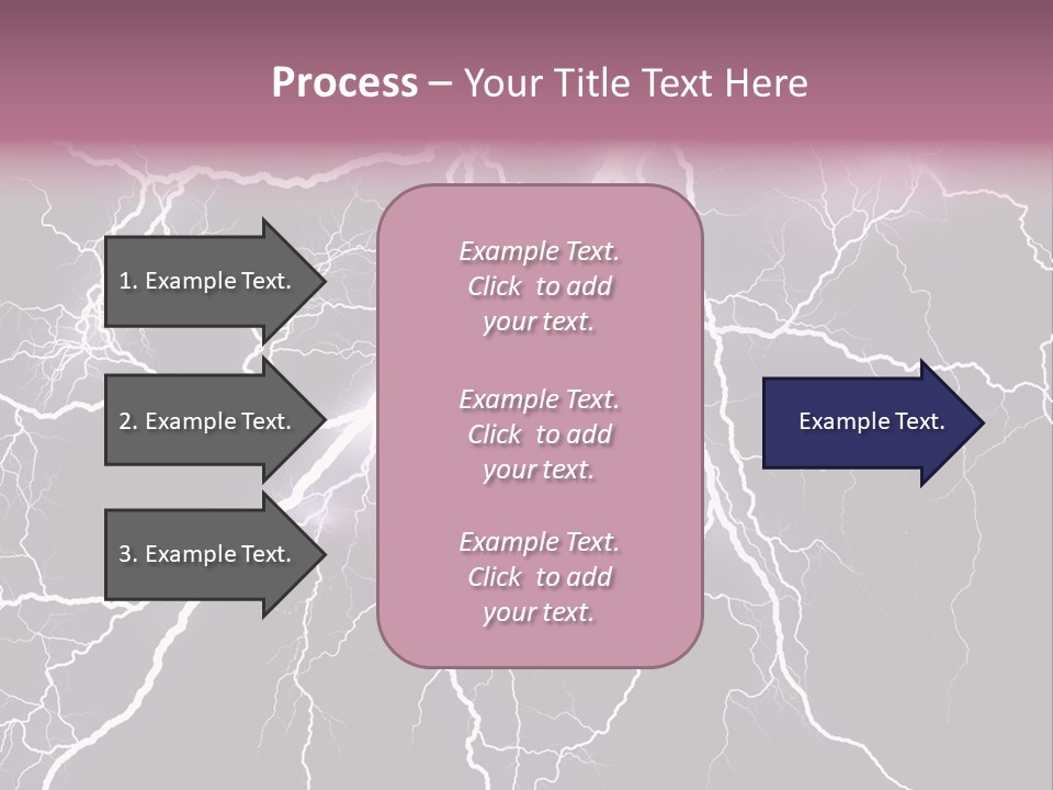 Concept Blur Graphic PowerPoint Template