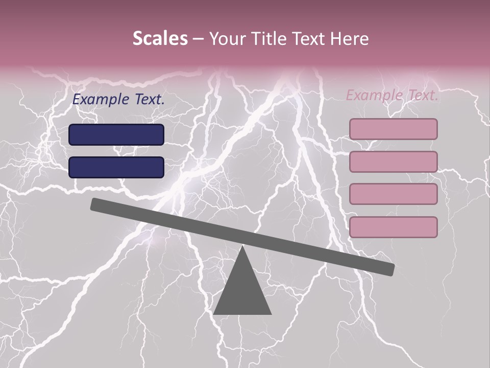 Concept Blur Graphic PowerPoint Template