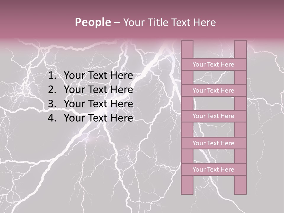 Concept Blur Graphic PowerPoint Template