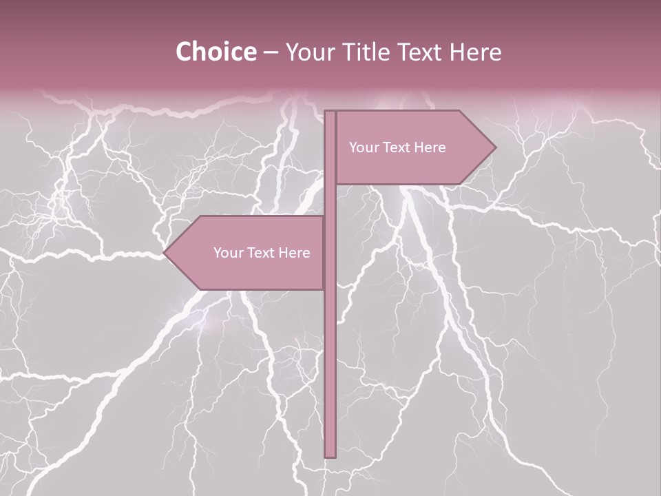 Concept Blur Graphic PowerPoint Template