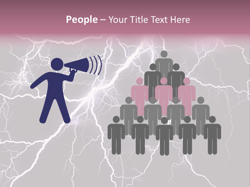 Concept Blur Graphic PowerPoint Template