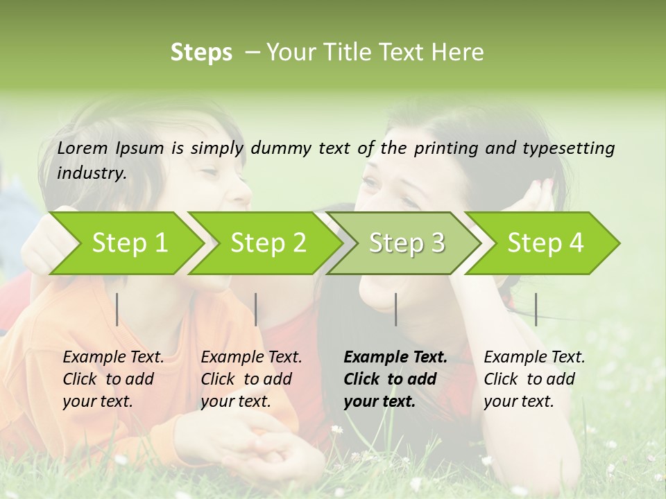 Together Garden Rest PowerPoint Template