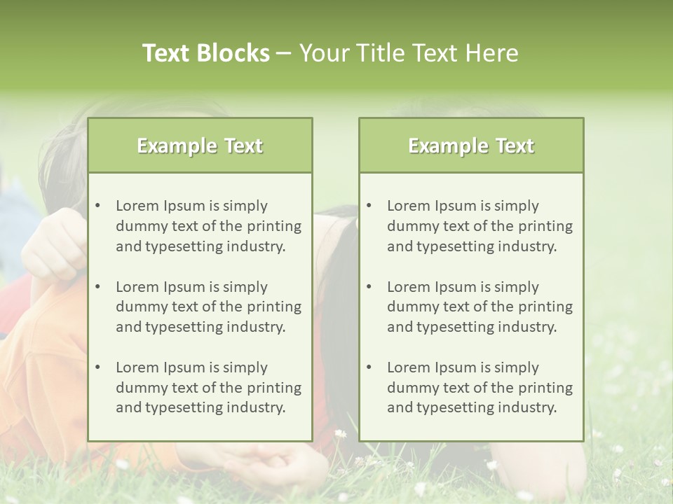 Together Garden Rest PowerPoint Template
