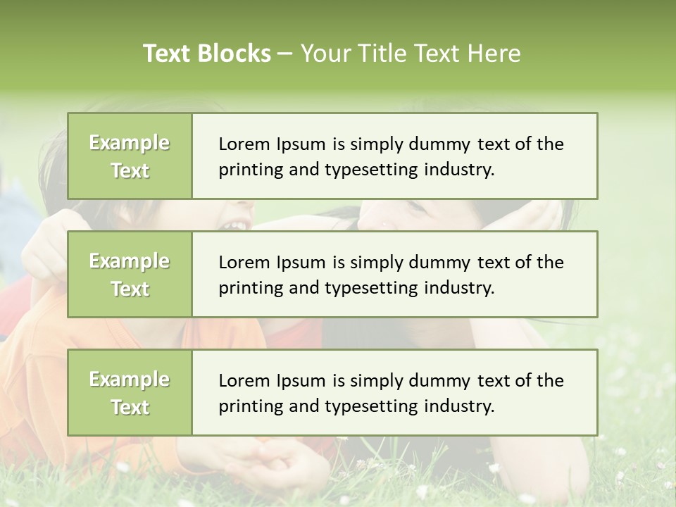 Together Garden Rest PowerPoint Template