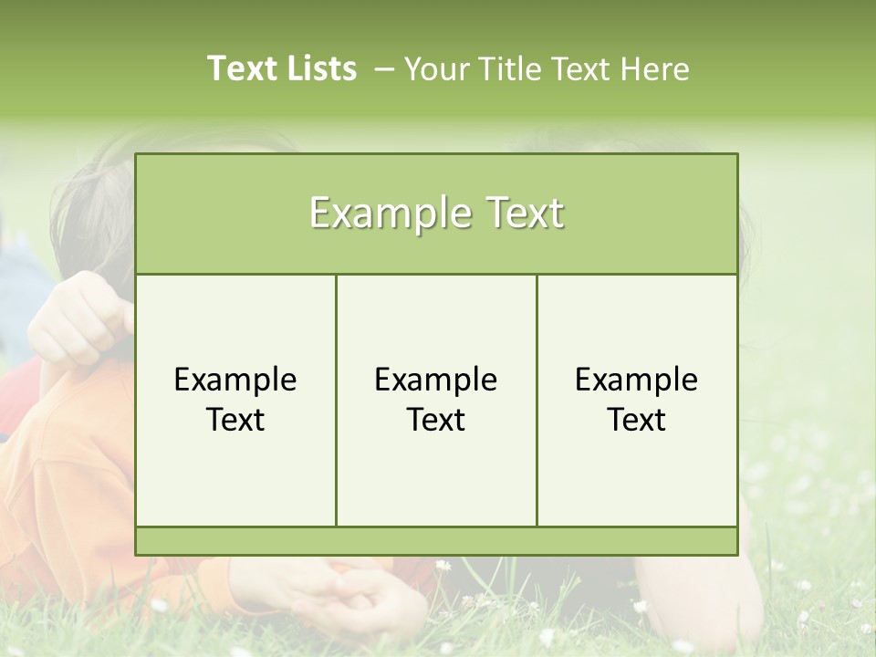 Together Garden Rest PowerPoint Template