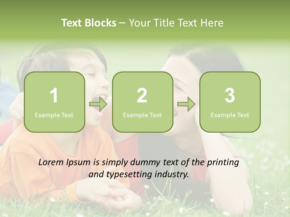 Together Garden Rest PowerPoint Template