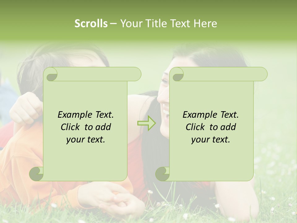Together Garden Rest PowerPoint Template
