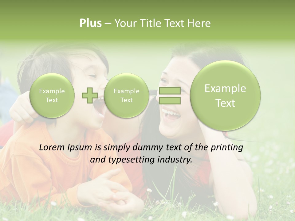 Together Garden Rest PowerPoint Template