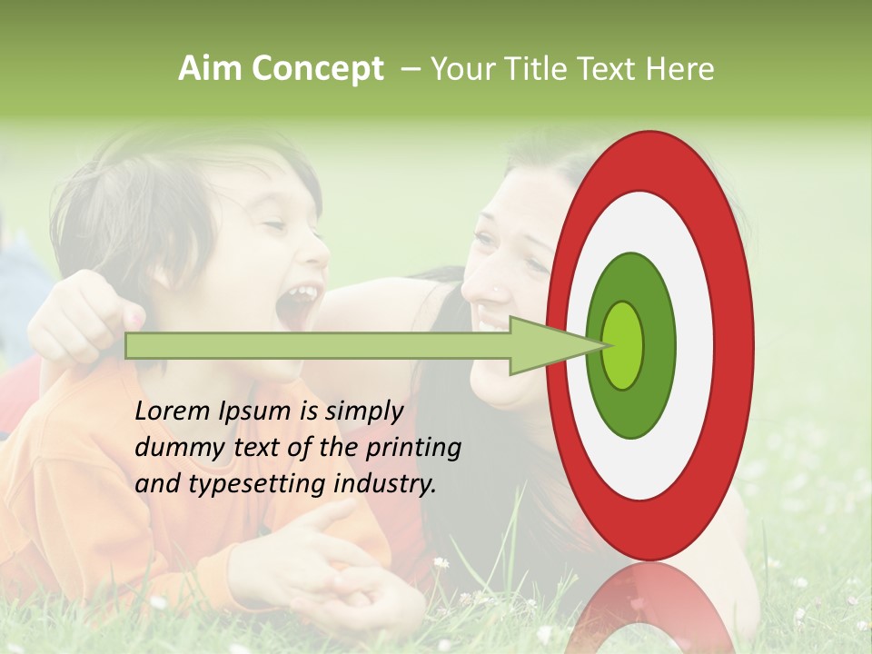 Together Garden Rest PowerPoint Template