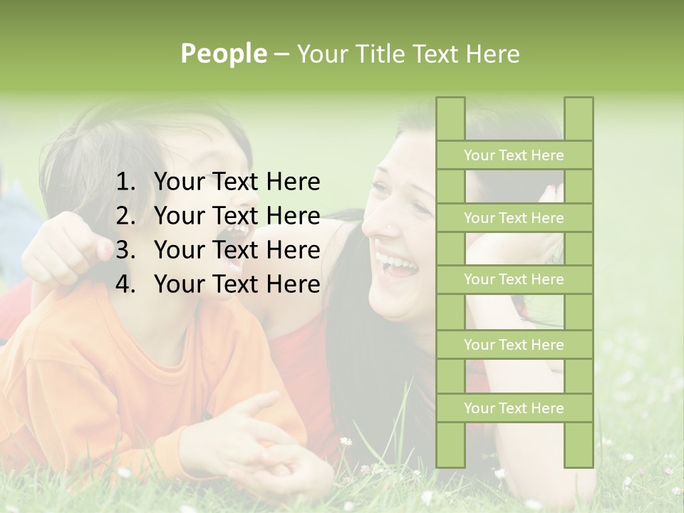Together Garden Rest PowerPoint Template