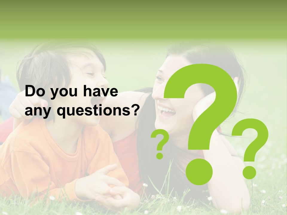 Together Garden Rest PowerPoint Template