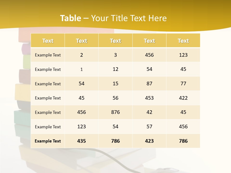 A Computer Mouse Sitting On Top Of A Pile Of Books PowerPoint Template